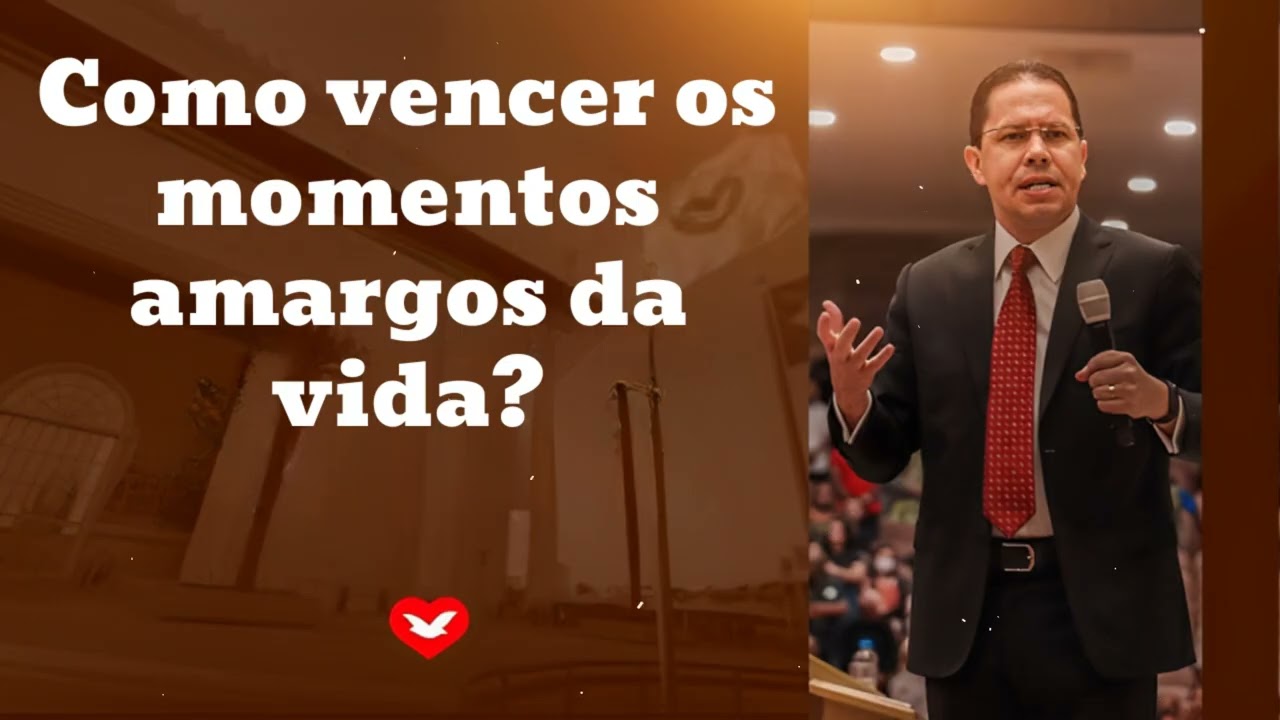 Como vencer os momentos amargos da vida?  - Bispo Jadson Santos