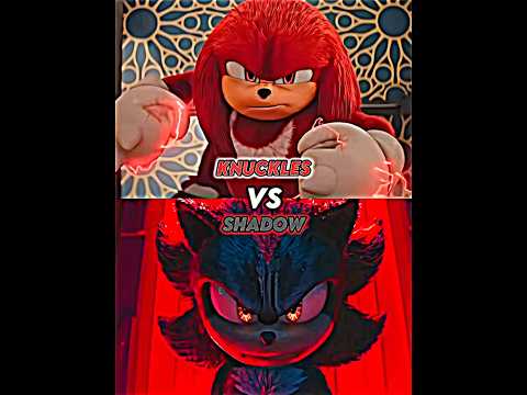 Knuckles vs Shadow #vsbattle #fyp #sonic3 #shadow #knuckles