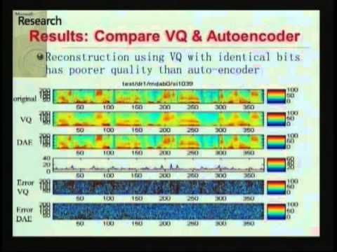 UWEE Research Colloquium: January 24, 2012 - Li Deng, Microsoft Research