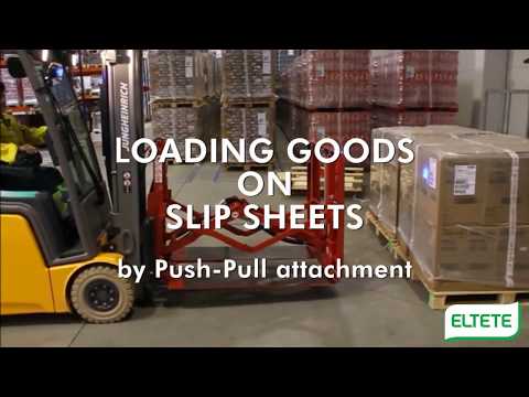 The smarter way to load goods – Slip Sheets in action