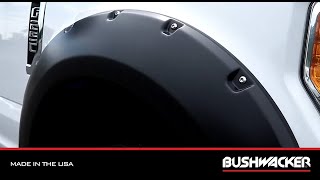 Pocket Style Fender Flares 1999-2002 Silverado Pickup 1500 - video thumbnail 2