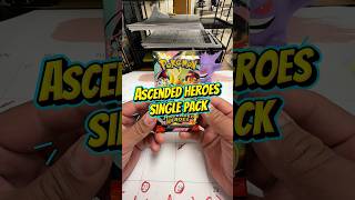 Ascended Single Pack Crack! #pokemon #pokemoncards #pokemontcg #lunchbreak #teacherlife