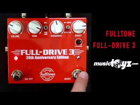 Fulltone Fulldrive 3 20th Anniversary LIMITED ! - NOW SHIPPING !