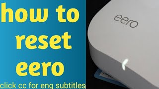 HOW TO RESET EERO WIFI SYSTEM? RESET EERO PRO 6 | DEVICESSETUP