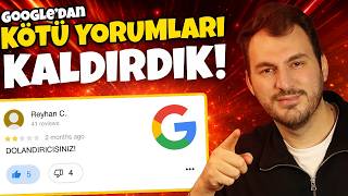 Google Maps Kötü Yorum Kaldırma Yöntemi - Google Maps’te Kötü Yorumlar
