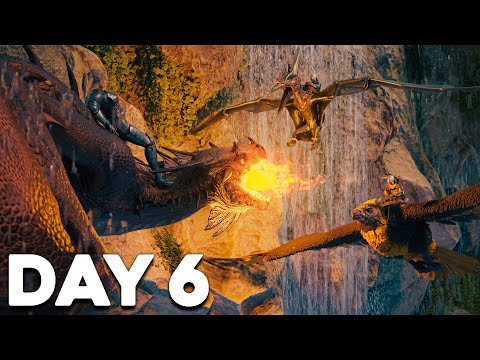 I Started A War With The 10+ Deep Alpha Tribe As A Solo... - ARK Ascended PvP