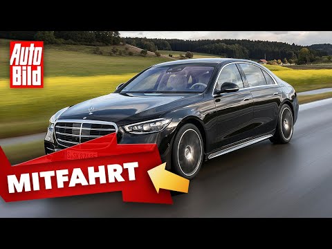 Mercedes S-Klasse (2022) | So fühlt sich autonomes Fahren an | Mitfahrt mit Hauke Schrieber