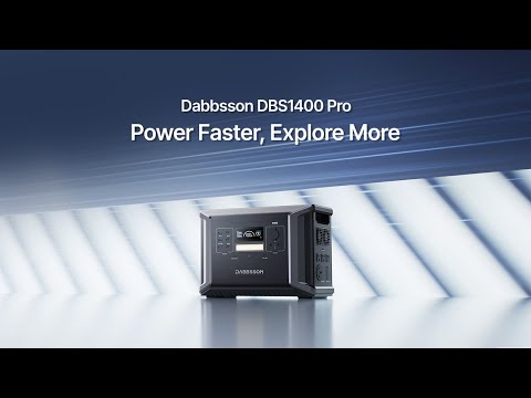 Зарядна станція Dabbsson DBS1400 Pro 1382Wh 2400W