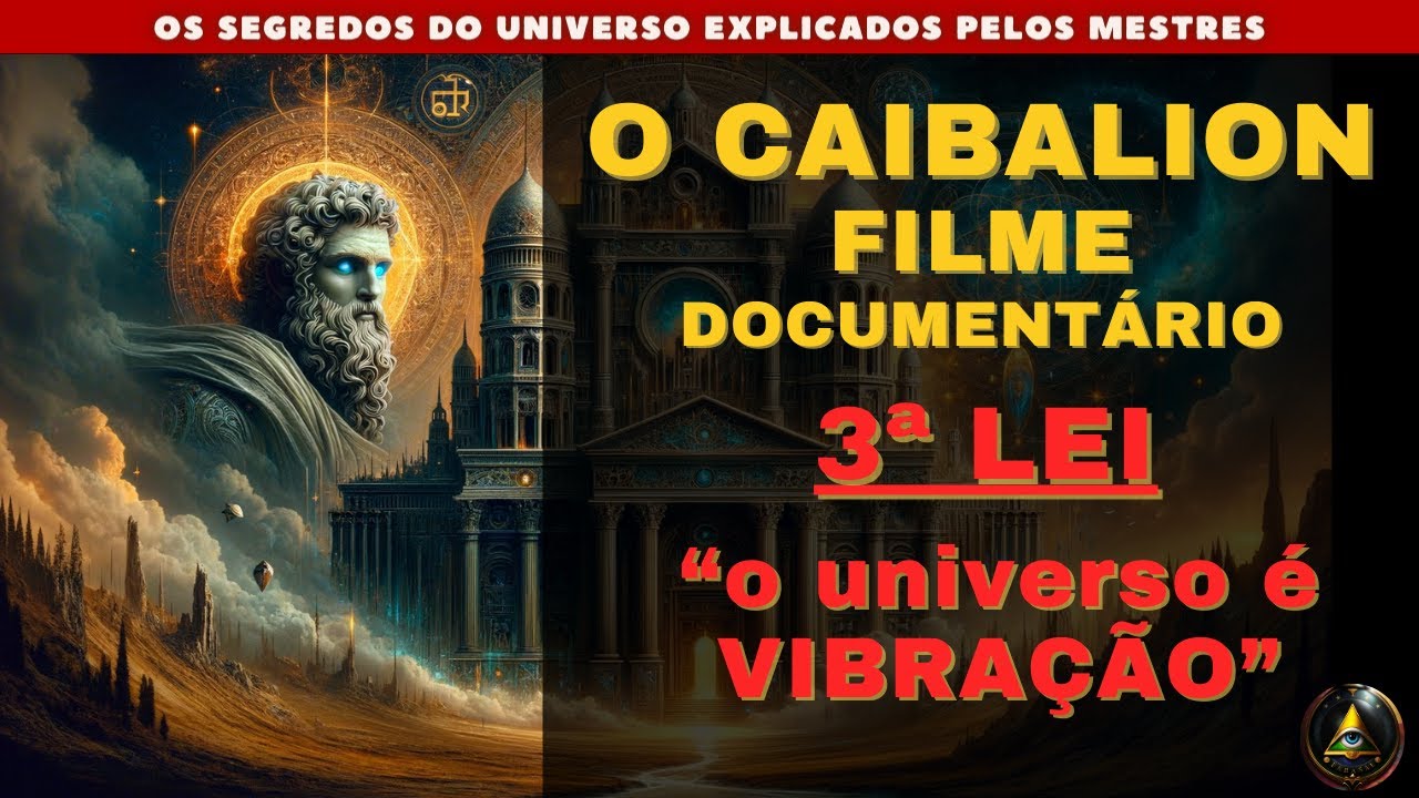 CAIBALION 3ª LEI (VIBRAÇÃO) FILME DOCUMENTÁRIO, ALQUIMIA, OCULTISMO 7 LEIS HERMÉTICAS, TEORIA CORDAS