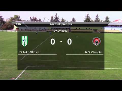 9.9. 2017 FK Loko Vltavín - MFK Chrudim