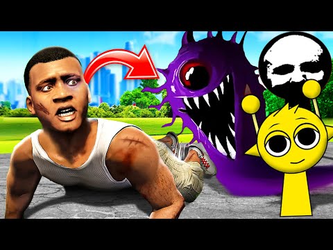 ALLE SPRUNKI wollen mich FRESSEN in GTA 5!🎶💀