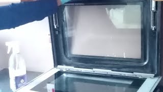HOW TO OPEN AND CLEAN YOUR OVEN GLASS DOOR : WHIRLPOOL BRAND