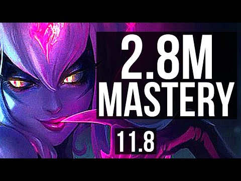 EVELYNN vs KINDRED (JUNGLE) | 4/0/4, 2.8M mastery, 700+ games | NA Diamond | v11.8