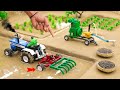 Diy Tractor Making New Technology Plough Machine Science Project Diy Mini Project