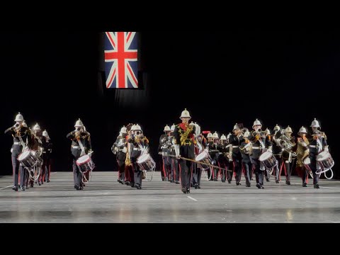 The Band of HM Royal Marines Commando Training Centre at The Birmingham International Tattoo 2025