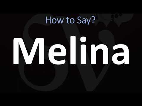 How to Pronounce Melina? (CORRECTLY)