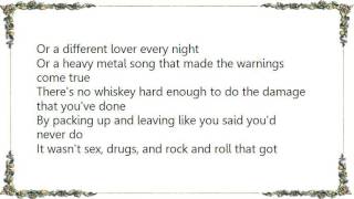 Chely Wright - Sex Drugs and Rock  Roll Studio Demo Lyrics