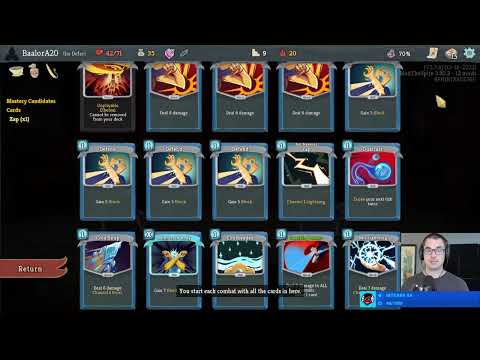 Mastering Thunder Strike and Forethought! - The Slay the Spire Mastery Challenge