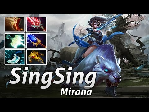 SingSing Carry Mirana Kaipi vs Danish Bears - Dota 2 Epic Moments