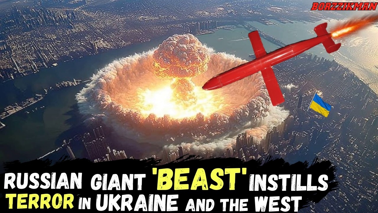 The WORLD is SHOCKED: Russia's Giant Drone 'GERANIUM-6' threw the WEST and UKRAINE into PANIC & FEAR