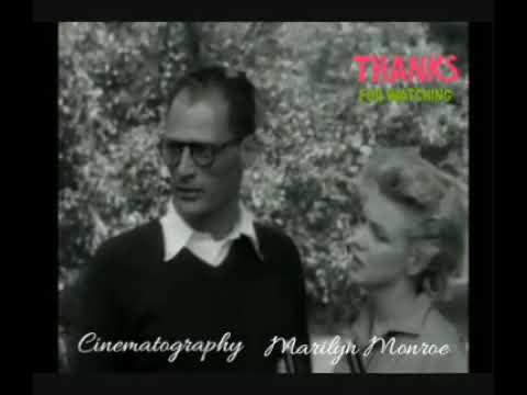 Marilyn Monroe Press conference Rare Footage 1956