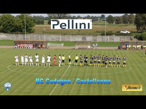 SPAZIO CODOGNO - RC CODOGNO / CASTELLEONE  1 - 2 -SINTESI - GRAZIE A @PelliniSpA  @Arizonatv