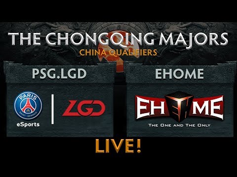 PSG.LGD vs EHOME Game 2 (BO2) | The Chongqing Major China Qualifiers