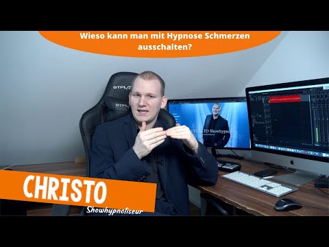 Wieso kann man mit Hypnose SCHMERZEN ausschalten?