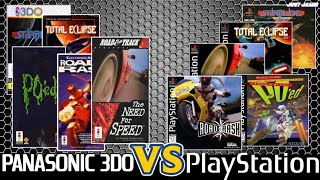 PlayStation Versus Panasonic 3DO - Side-by-Side Comparison #panasonic3do #playstation1 #emulator
