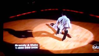 Brandy &amp; Maks &quot;This Woman&#39;s Work&quot; DWTS