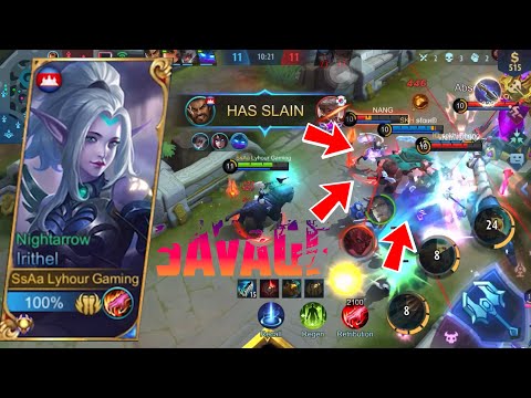 SAVAGE!! Irithel Crazy Critical Damage Build | Irithel Pro Player | Mobile Legends