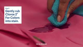 Clorox How to Remove Ink Stains from Colored Clothes