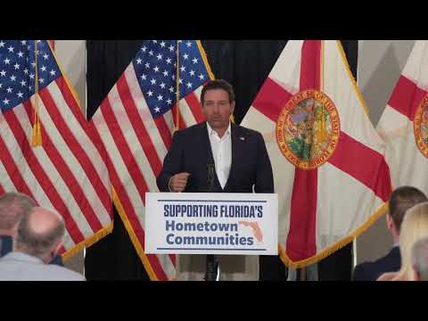 Governor DeSantis Awards $311 Million for Infrastructure Repair in 37 Florida Communities