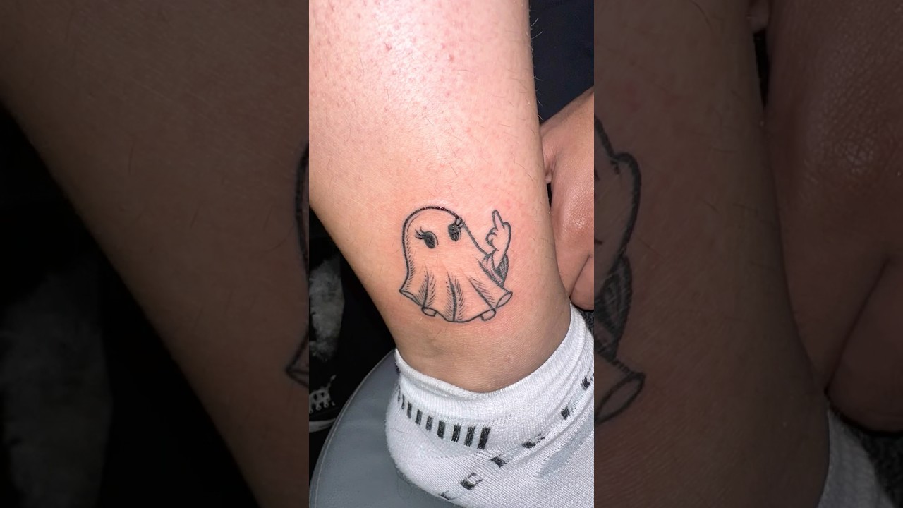 “3 ghosts, 1 bond 👻✨ A brother and 2 sisters forever tied together in ink and spirit. #Family