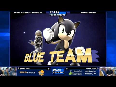 S&C 03 - Vash + Luck vs Walnut + Vexatious - Smash 4 Wii U