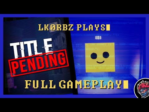 SELF AWARE COMPUTER GAME | TITLE PENDING | Full Gameplay