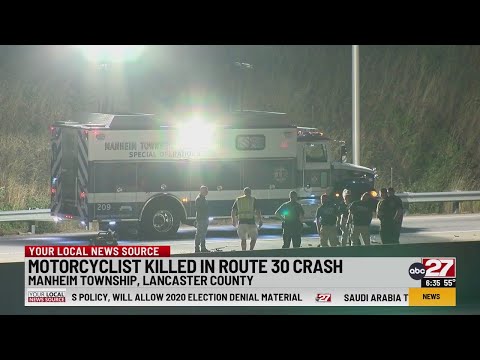 Motorcyclist identified in Lancaster County fatal crash