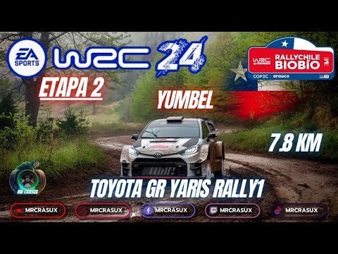 Rally Chile Bio Bio | Toyota GR Yaris Rally1 | Etapa 2: Yumbel 7.8 Km | EA SPORTS WRC
