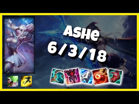Ashe vs Pantheon EU Challenger SUPPORT (6/3/18) - v10.24