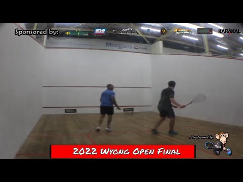 Squash Match | David Clegg vs. Aidan Rowston | Wyong Squash Open 2022