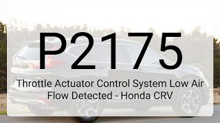 dtc p2175 quickly Fix
