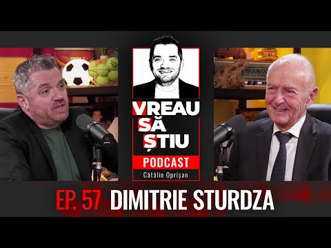 Dimitrie Sturdza:”Halep mi-a spus că vrea să fie locul 1 mondial! I-am dat banii" | VREAU SĂ ȘTIU 57