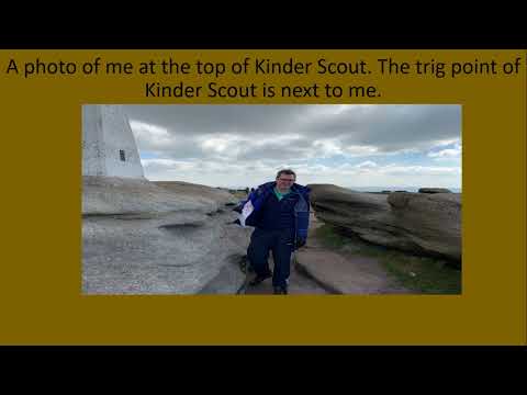 Walk to trig point of Kinder Scout Via William Clough path