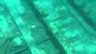 preview picture of video 'Shale Scow Shipwreck #1 8-16-2001'