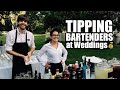 How Much Should You Tip A Bartender (at a Wedding)?