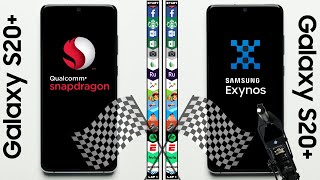 Samsung Galaxy S20 (Snapdragon) vs Samsung Galaxy S20 (Exynos) Speed Test