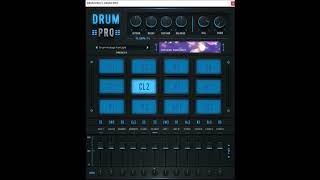 Video thumbnail for Drum Pro by Studio Linked   64-bit Free VST Plugins by UPROAR 24