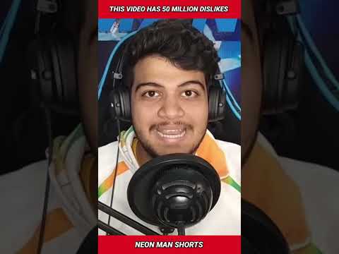 This Video has 50 MILLION DISLIKES..! | Most Disliked Video on YouTube Shorts Facts #shorts