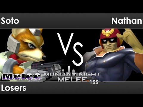 MNM 155 - Soto (Fox) vs Nathan (C Falcon) Losers - Melee