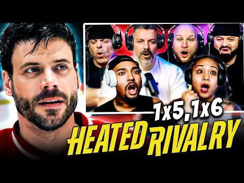 Heated Rivalry season 1 episode 5 & 6 reaction | First time watching